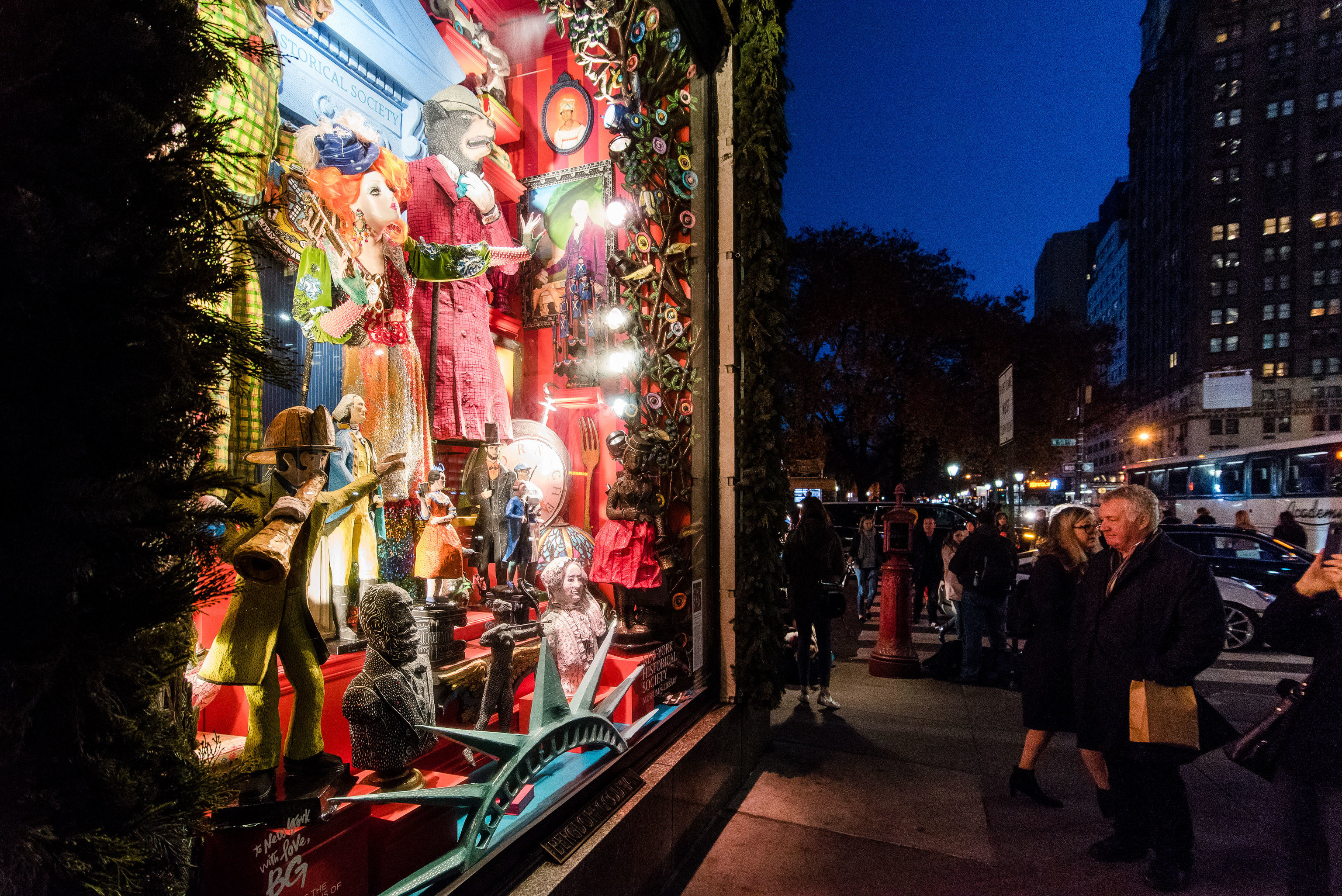 Look inside Bergdorf Goodman's enchanting holiday window displays