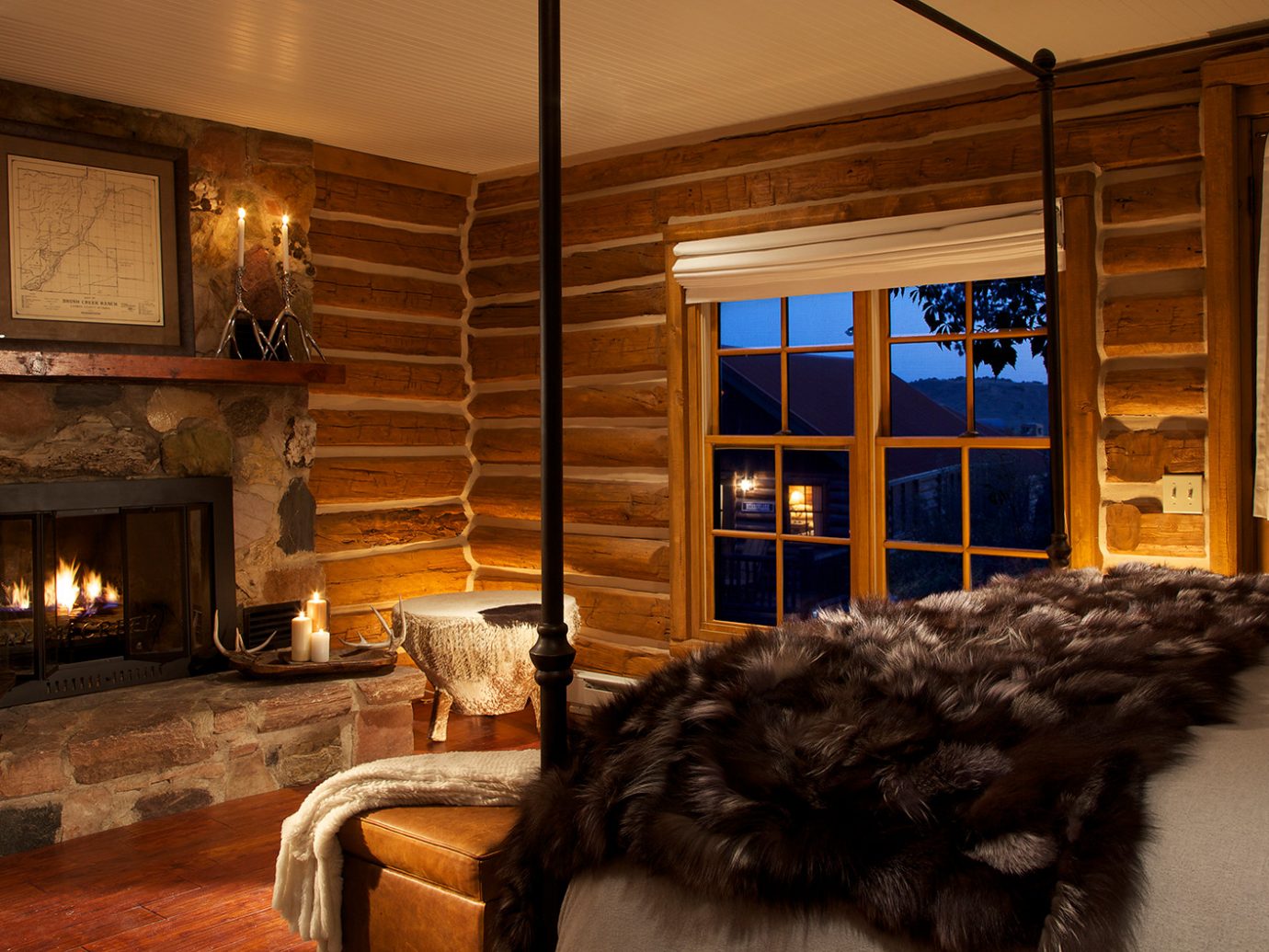 Bedroom at Brush Creek Ranch